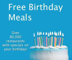 Free Birthday Meals