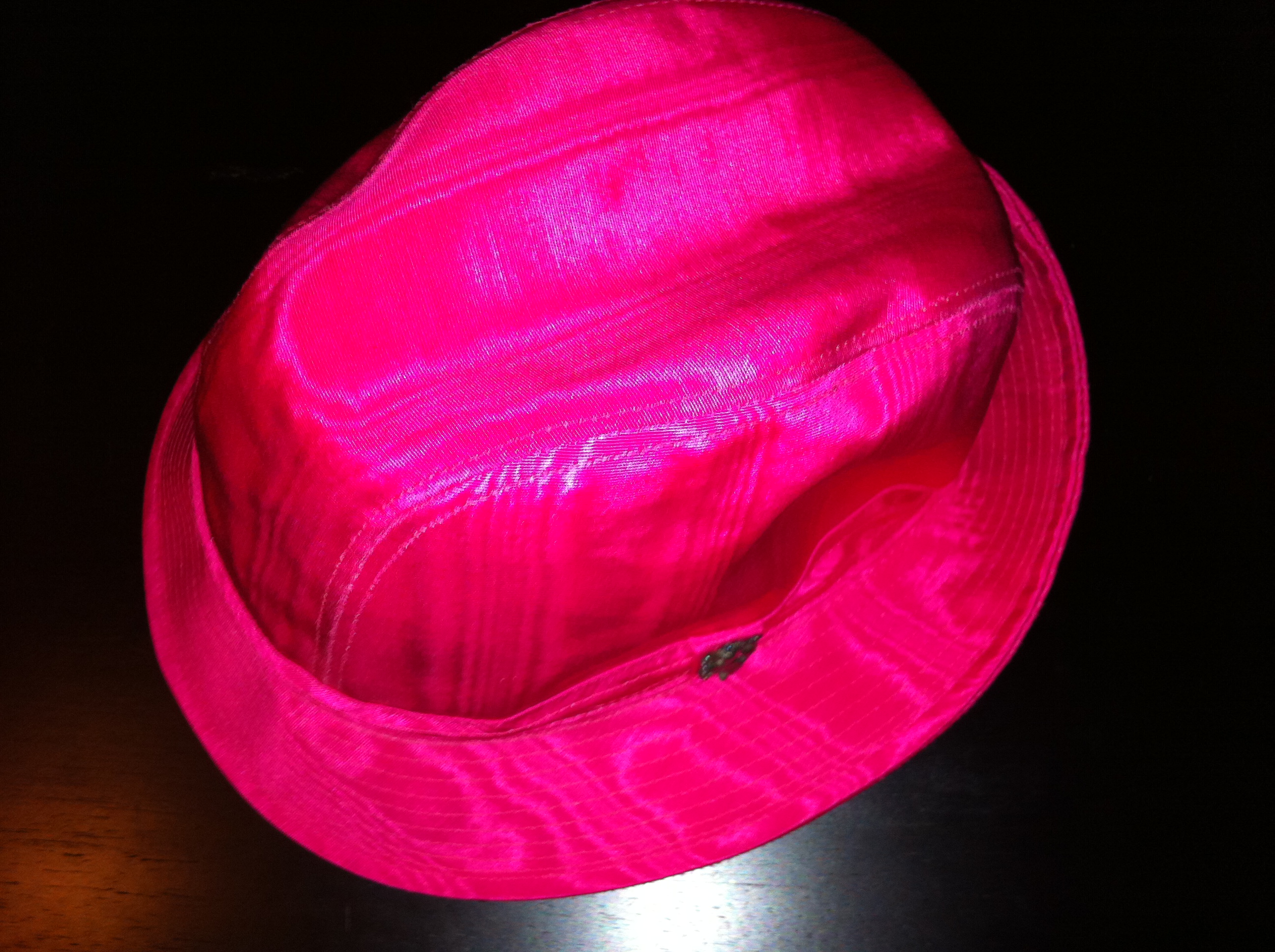 Philip Treacy London Pink Bucket Hat