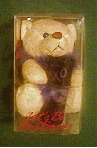 Novelty Stripper Teddy Bear & Shot glass - great gift