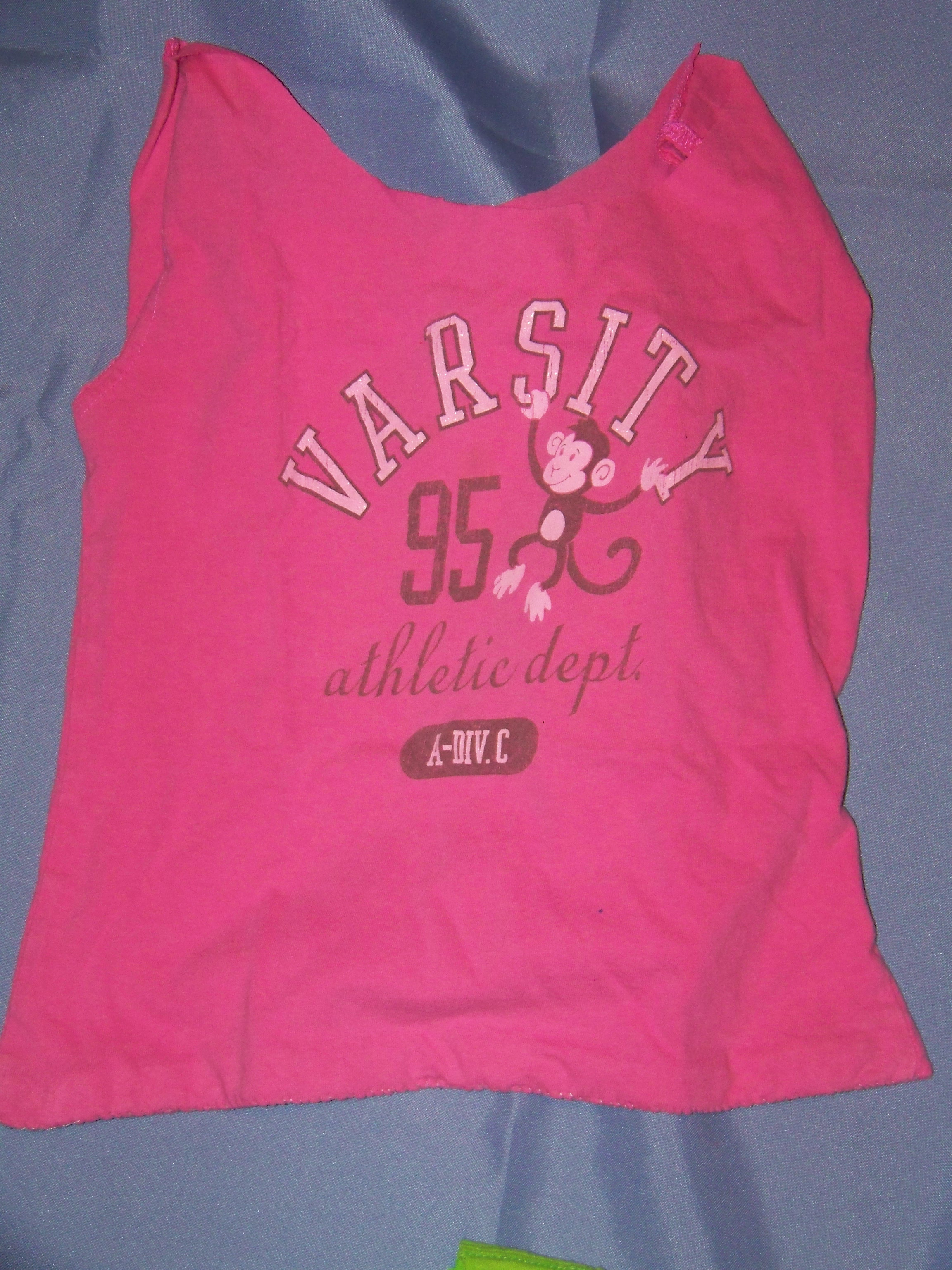 Tshirt tote 100-4146 pink