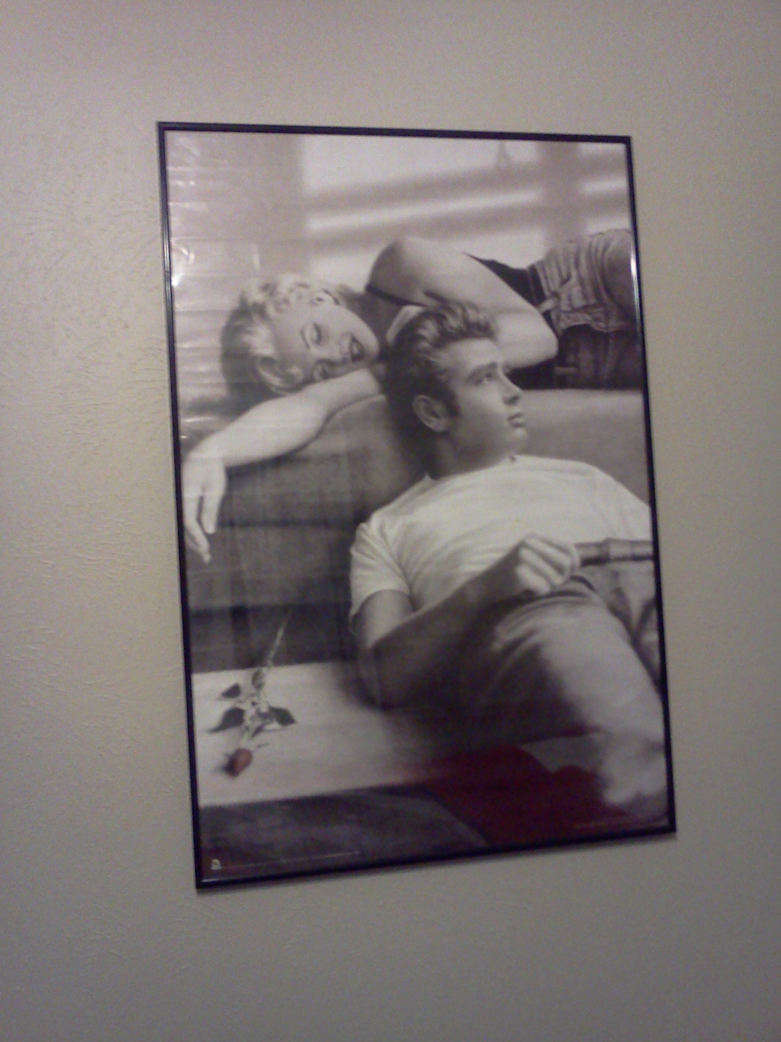 JAMES DEAN AND MARILYN MONROE POSTER