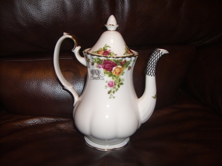 Royal Albert Old Country Rose Coffee pot