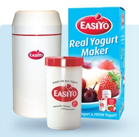 EasiYo Yogurt Maker (complete with 5 x plain yogurt mixes)