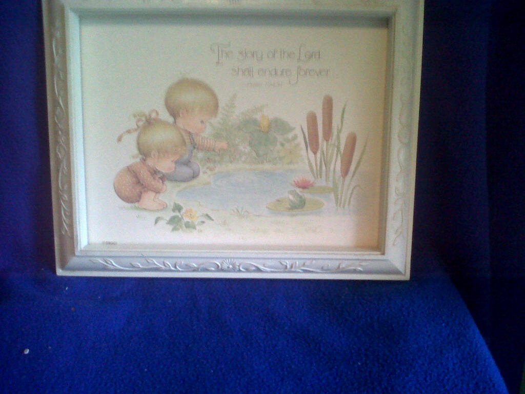 Story of the Lord children\'s framed picture