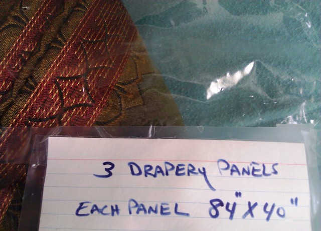 Drapery Panels (3)