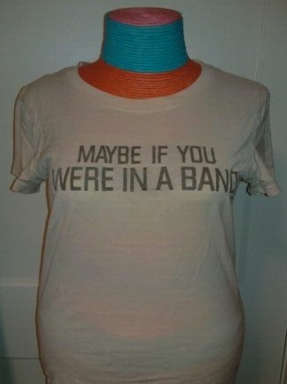 Abercrombie & Fitch \"Band\" tee- size Small
