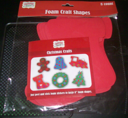 Foam Craft Christmas Stocking