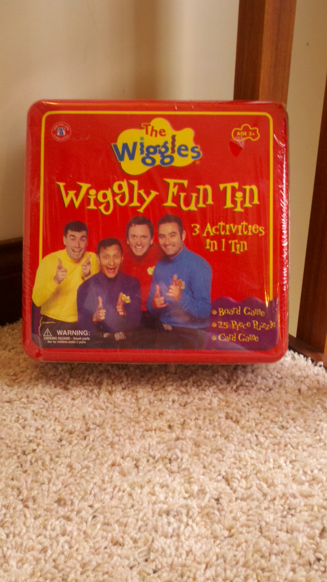Wiggles: Wiggly Fun Tin SHRINK WRAP ON!