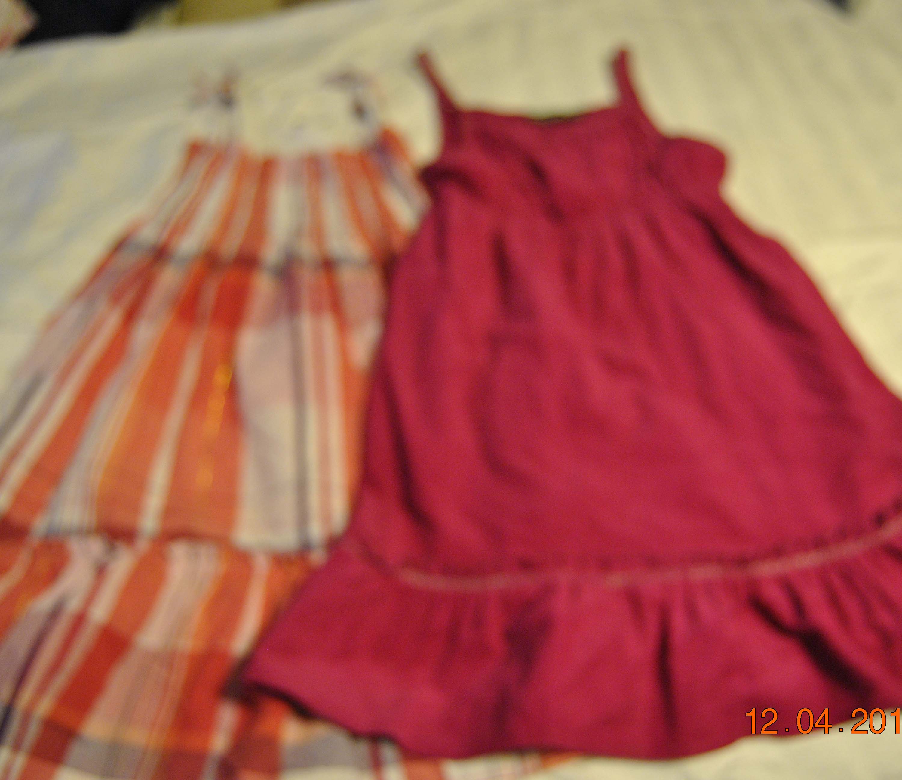 girls sun dresses size 7-8  and 10-12