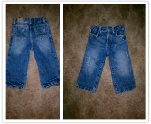 24 MONTHS- BOYS RUGGED/DESTROYED JEANS