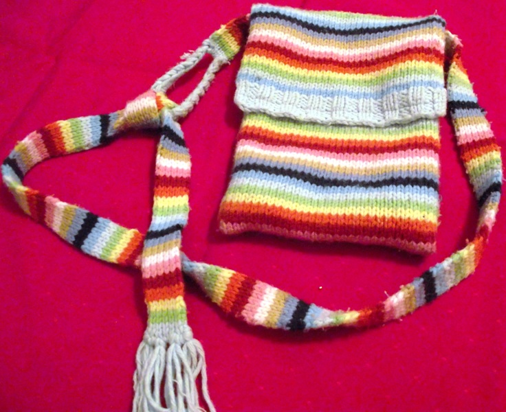 Knit Shoulder Bag