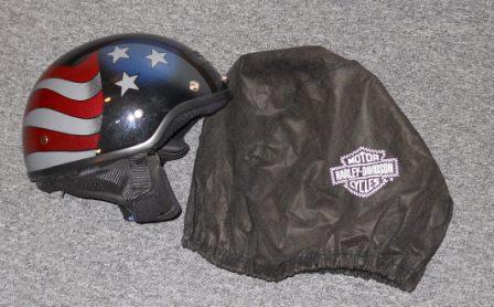 Harley Davidson Helmet with storage bag
