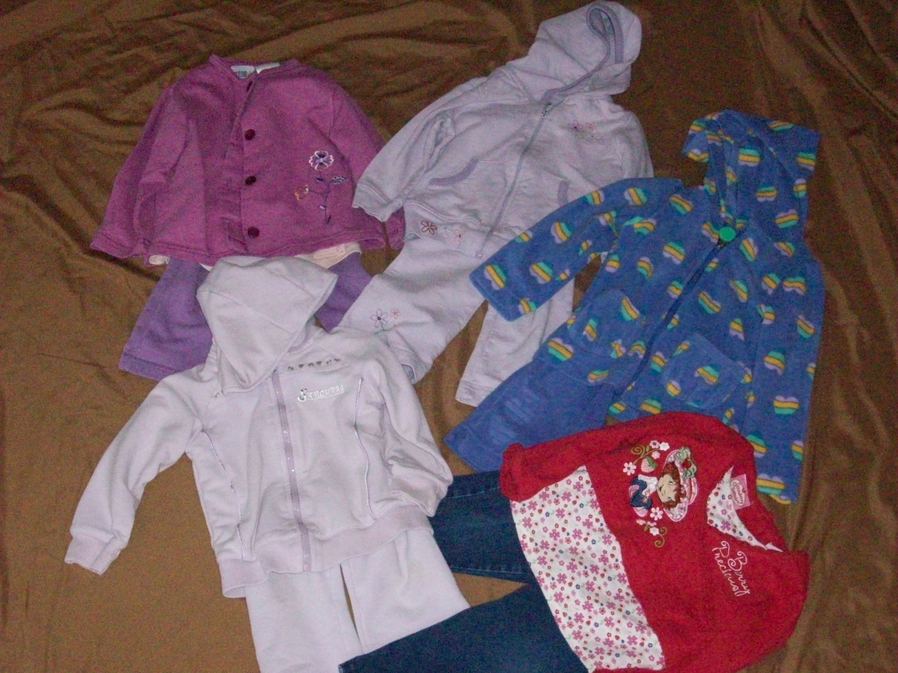 2T Girl 5pc Warm Outfits