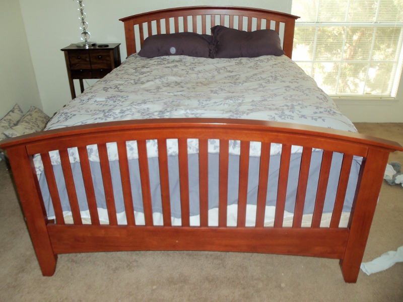 Queen Bed Frame - Mission Style