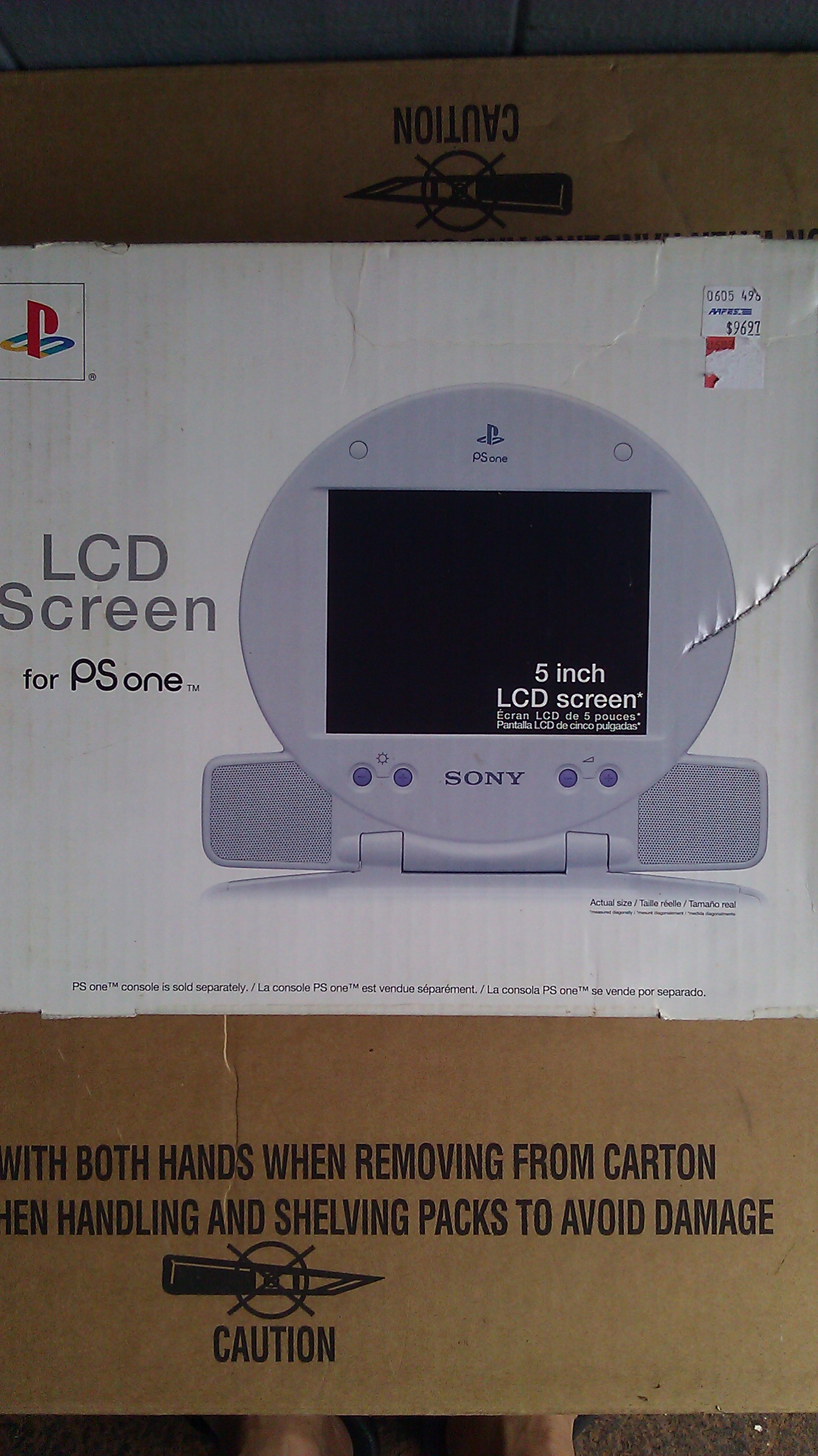Sony PS One Original LCD attachment