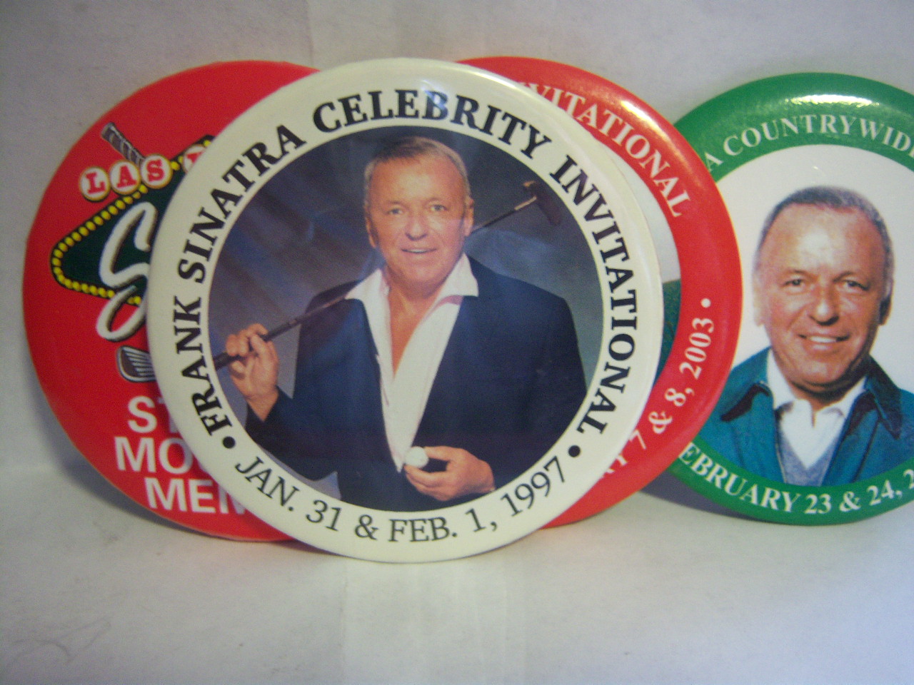 Frank Sinatra Golf badges