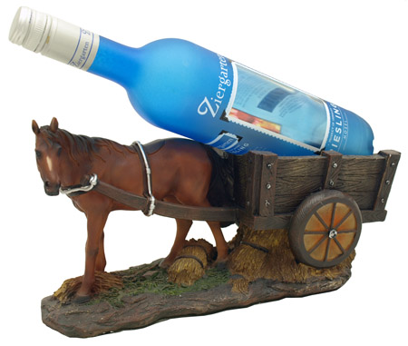 Horse & Carriage Wine Holder