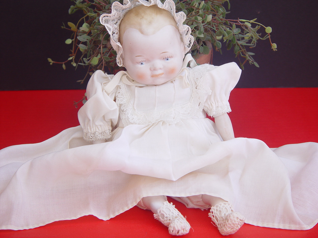 Retro Bisque Baby Doll, Perfect Condition, 11\"