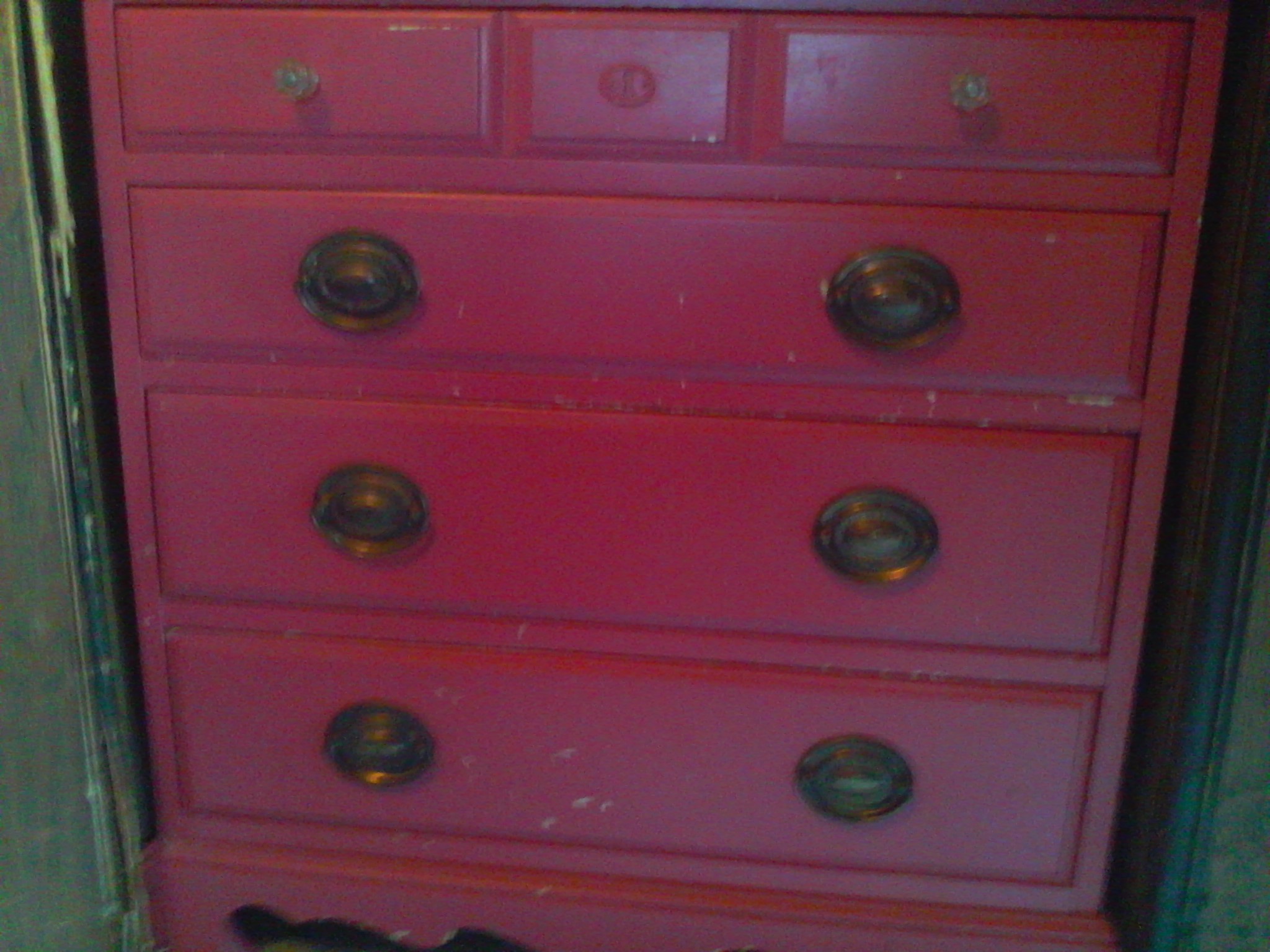 girls pink 4 drawer dresser,vintage