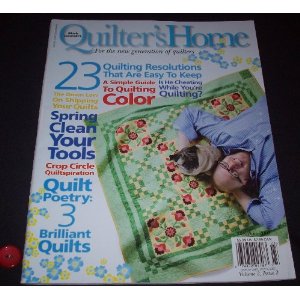 Quilter\'s Home Magazine Volume 2 Issue 2 July 2007