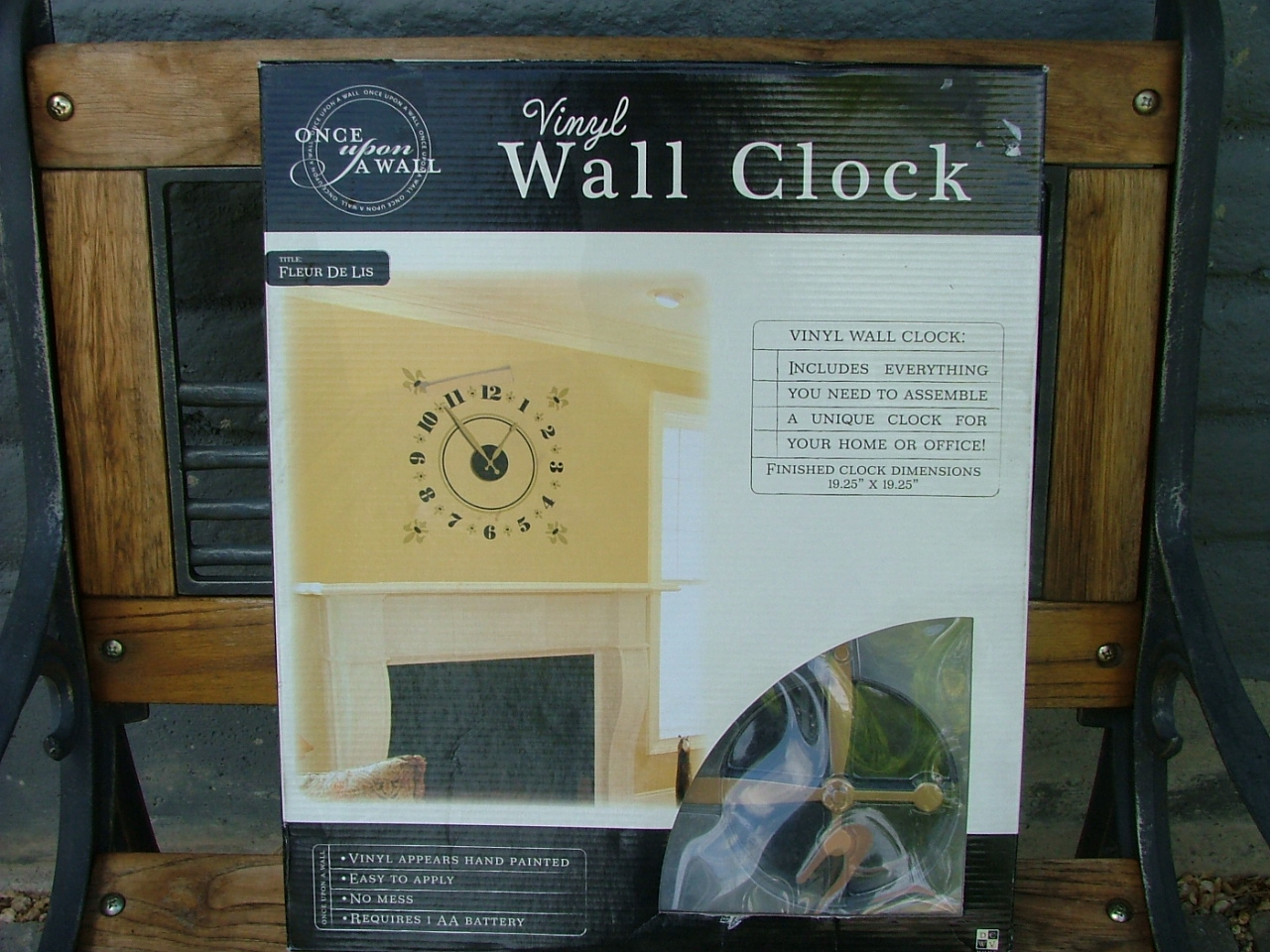 Vinyl Wall Clock (NIB)