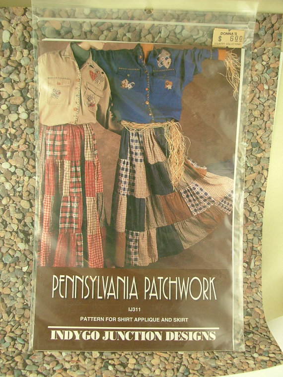 Pattern Shirt Applique and Skirt Indygo Junction Designs