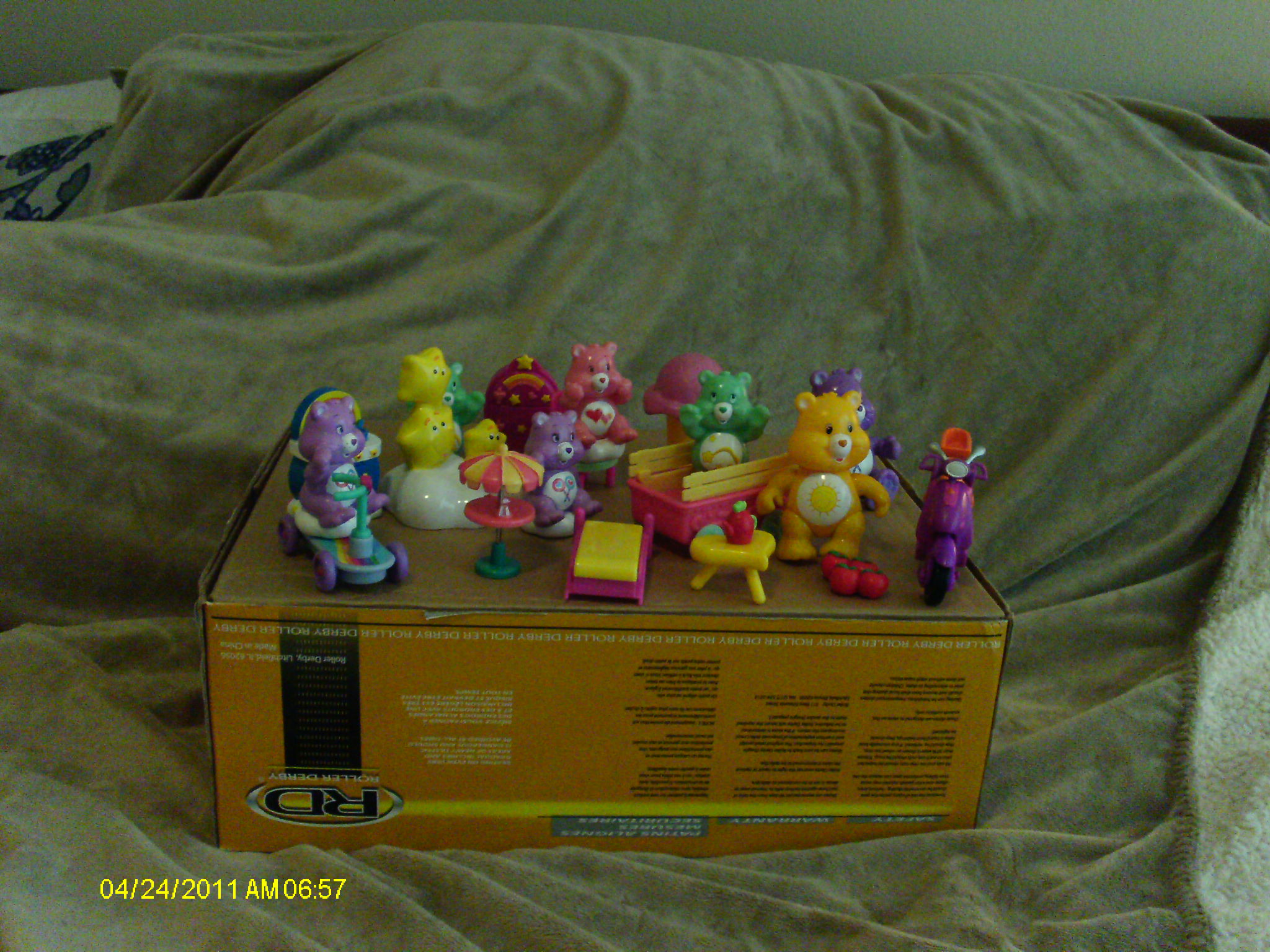 Care Bear Plastic Figurines and accessories