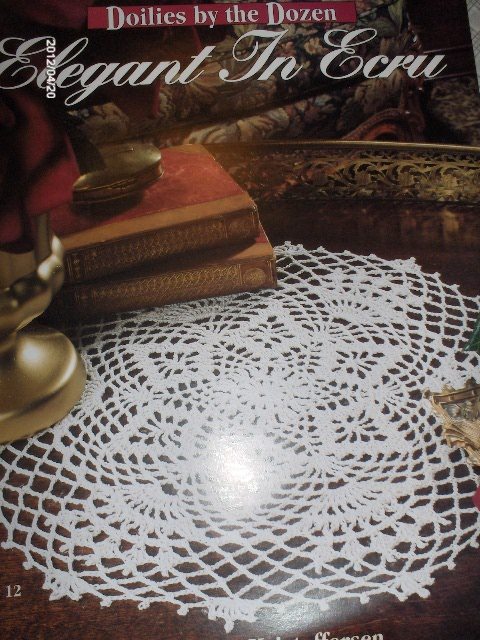 Doilies by the Dozen Elegant in Ecru Crochet Patterns