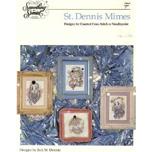 Cross Stitch Pattern or Needlepoint St. Dennis Mimes