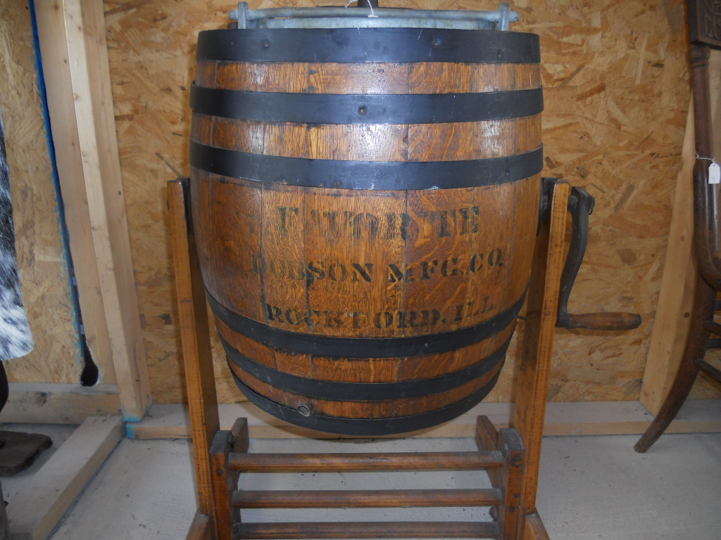 Antique Barrel Churn