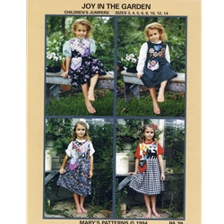 Joy in the Garden Children\'t jumpers Pattern