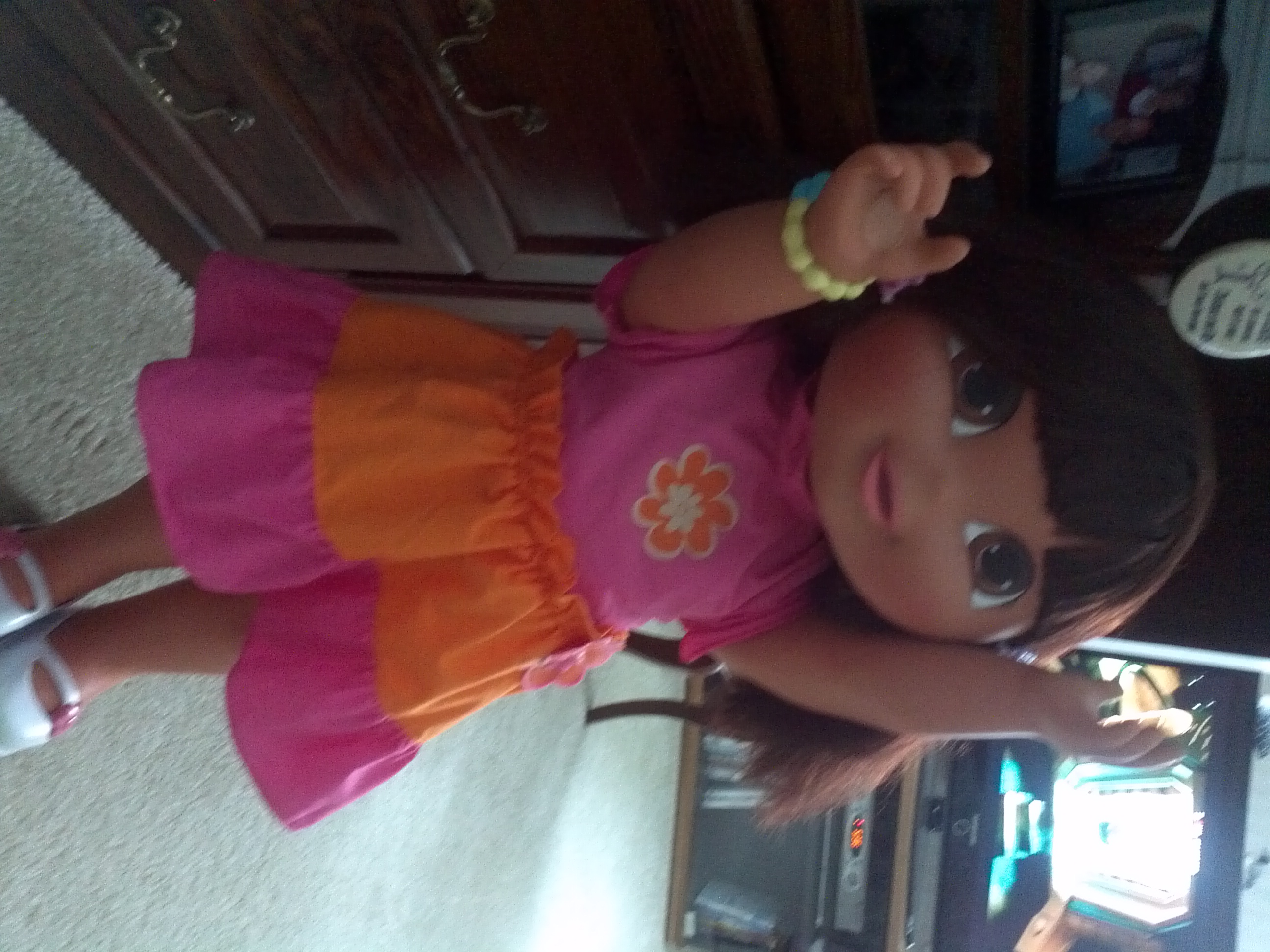 Dora Doll  Toddler Size Talks