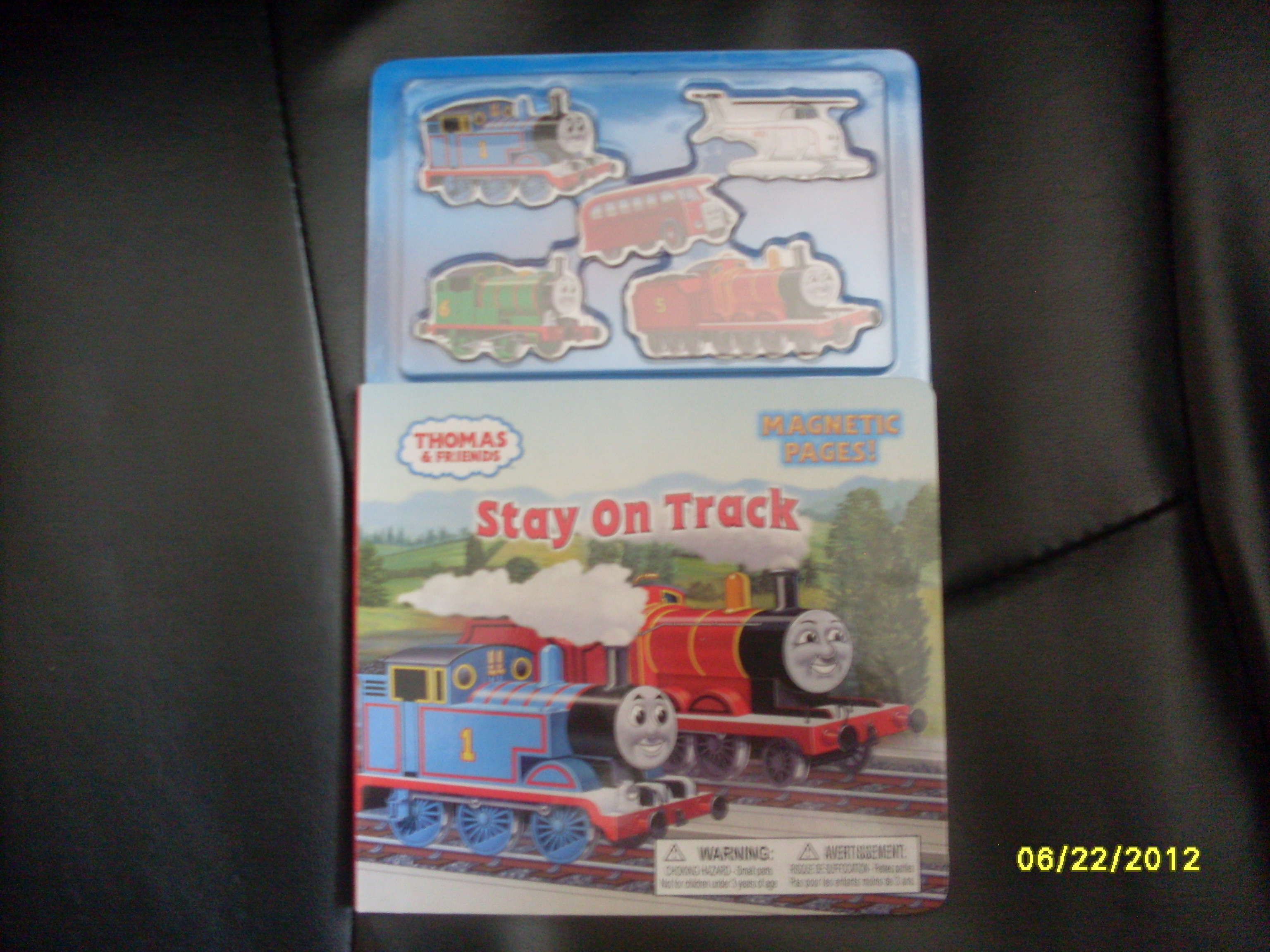 BRAND NEW!!!! Thomas the Train Stay on Track Hardcover book with