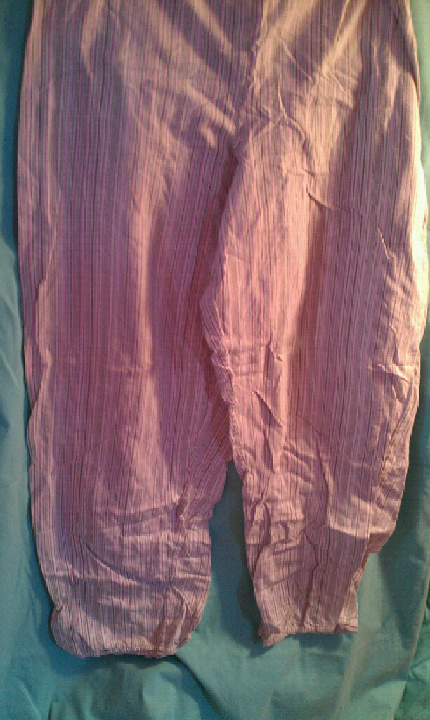 Pajama Bottom (purple stripped)
