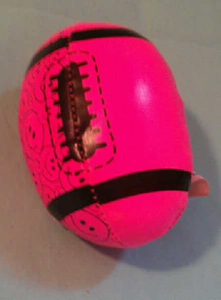 Pink Football Palm Size