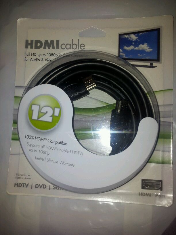 12\' HDMI CABLE
