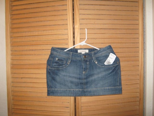 Forever 21 jean mini skirt