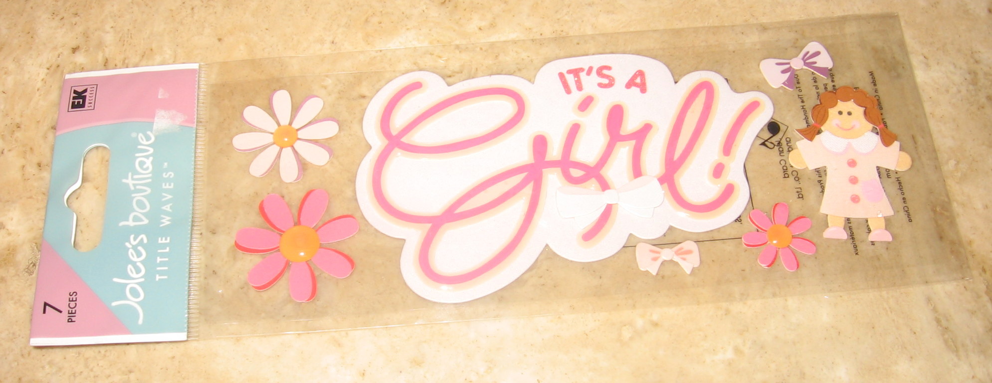 Jolee\'s Stickers-It\'s A Girl