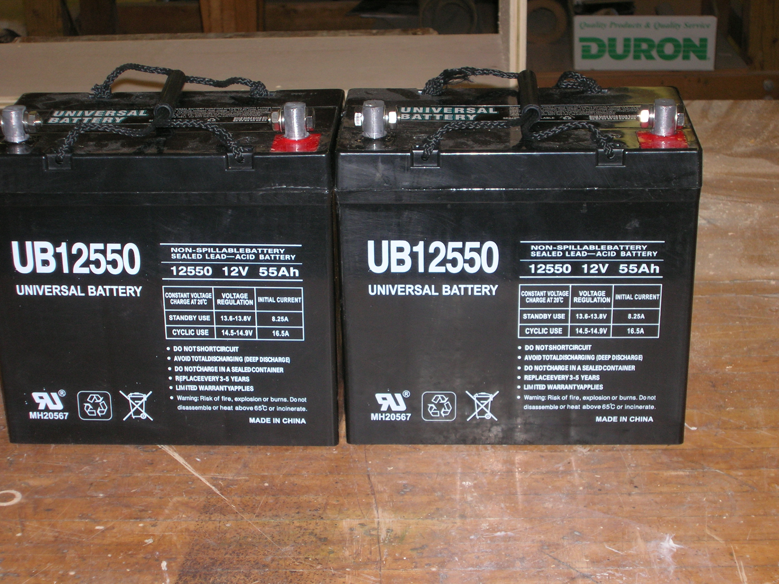 Universal Battery UB12550