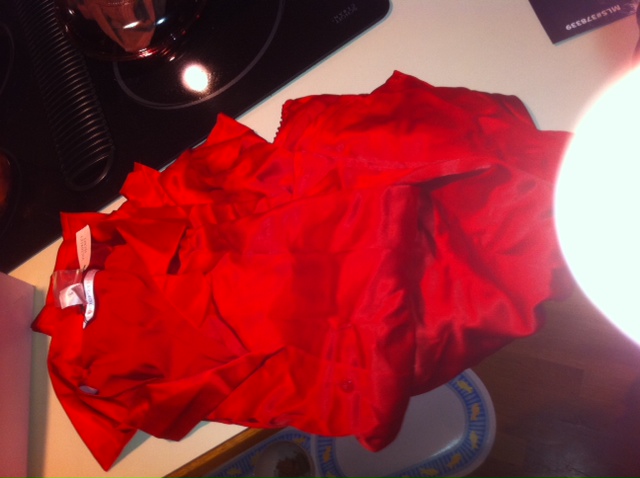 Red Satin Pajama\'s woman\'s LG Victoria\'s Secrets