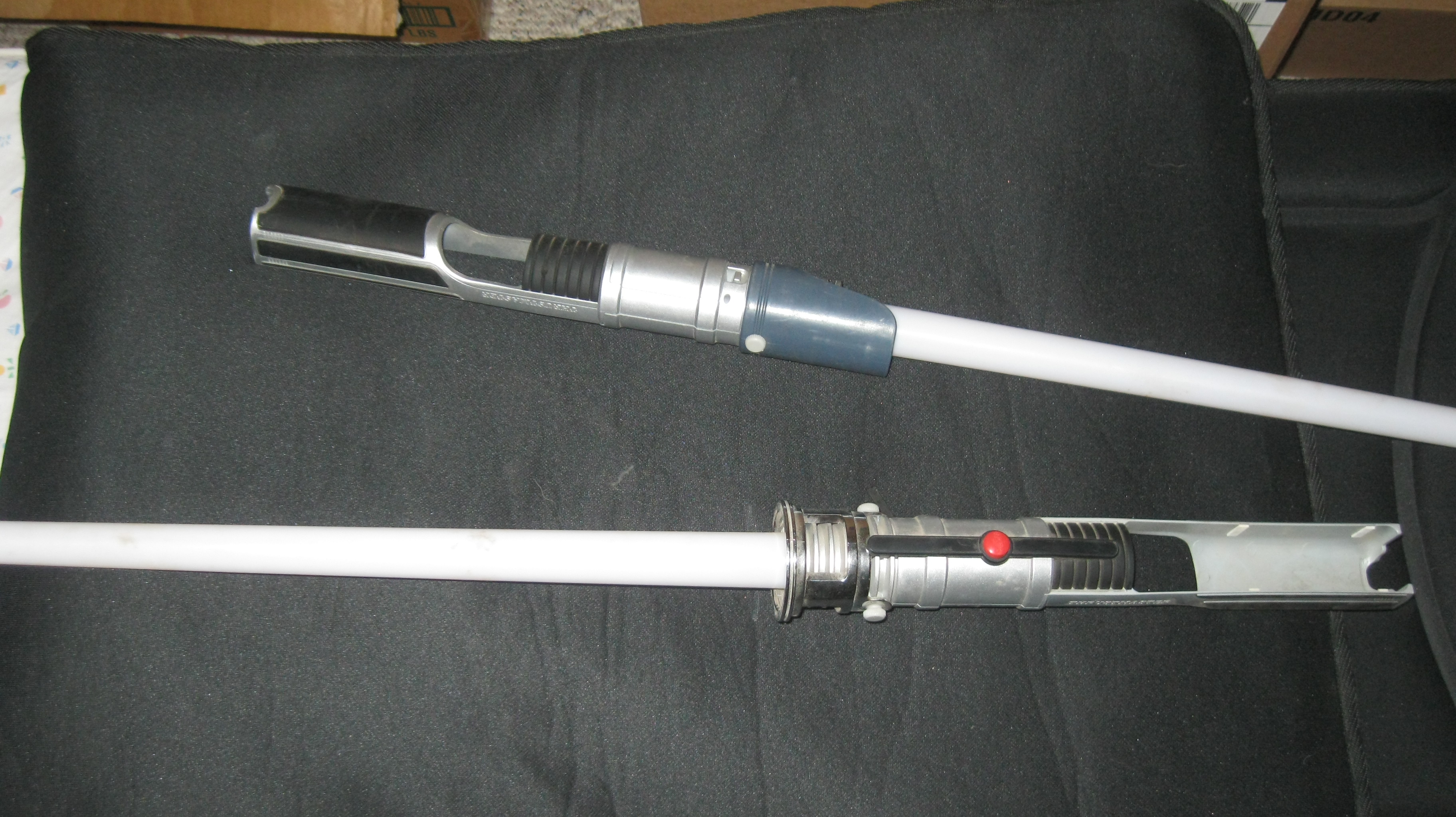 wii star wars light saber controllers set of 2