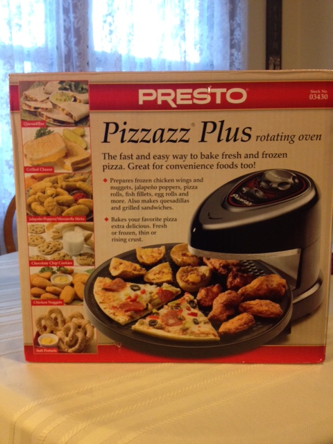 Presto Pizzazz Plus rotating oven