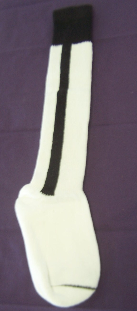 Black and White Ball Socks