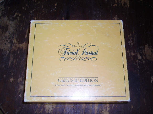 Trival Pursuit Genus II edition