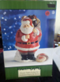 Santa Clause Cookie Jar Collectable