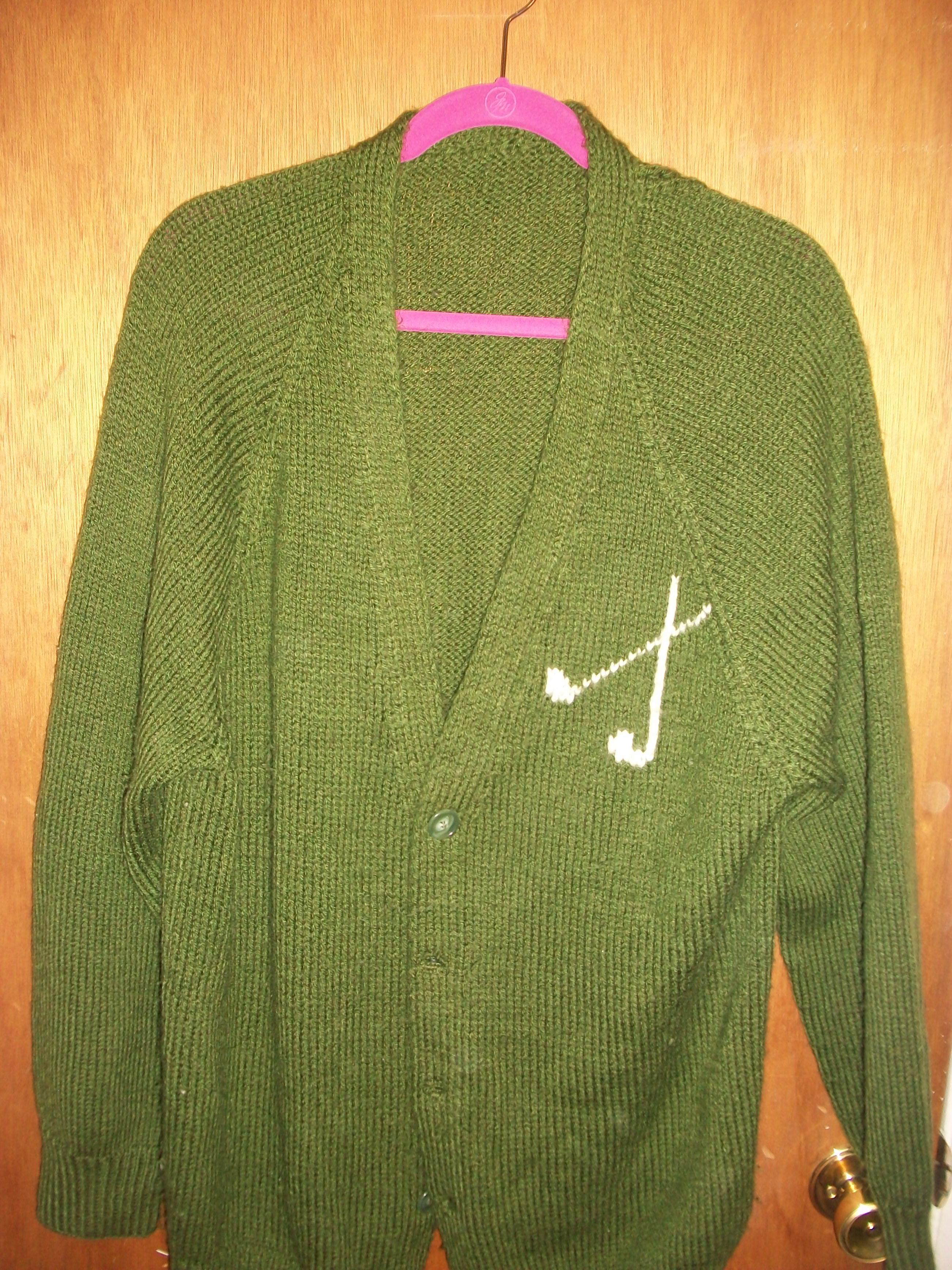 Dark Green Golf sweater