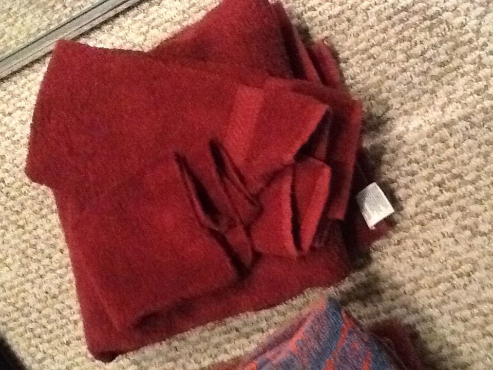 Red Towel Set - NEVER BEEN USED