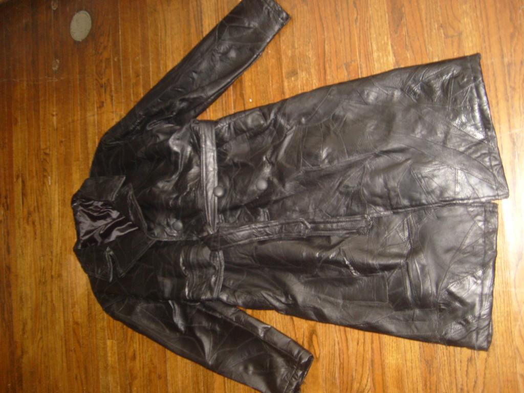 Ladies Leather Coat - Long
