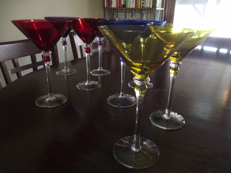 Gorgeous Martini Glasses by Roscher & Co