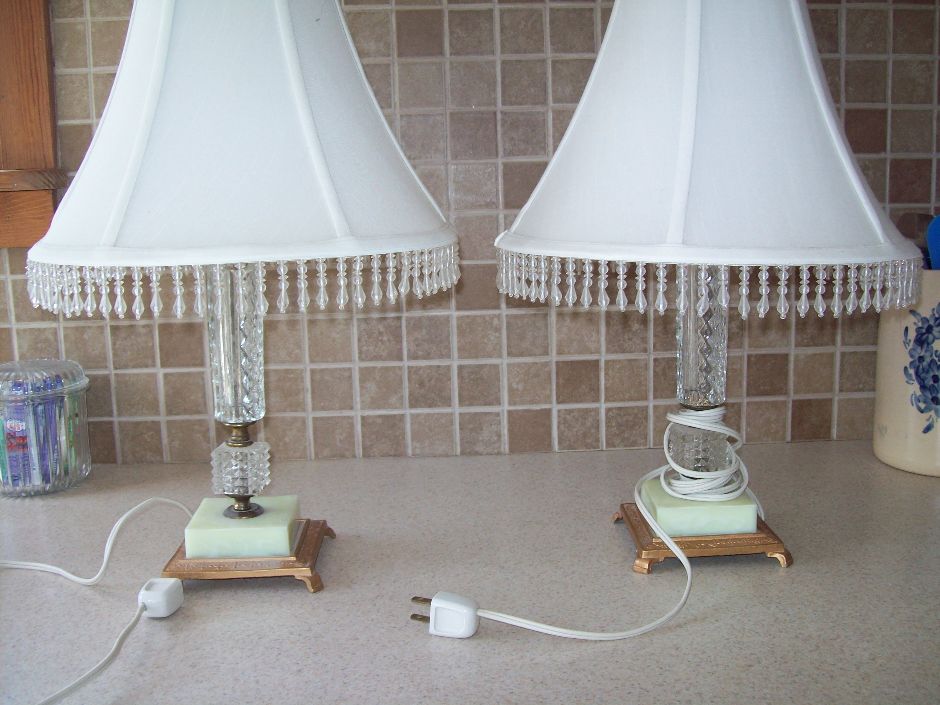 pair of lamps
